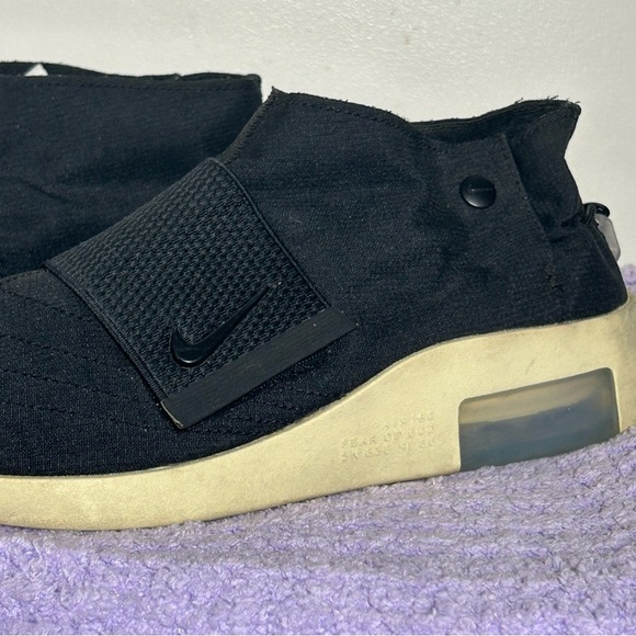 Fear of God x Nike Air Fear Of God Raid 'Black' Sneakers- Size 7 M/8.5 W - Picture 6 of 12
